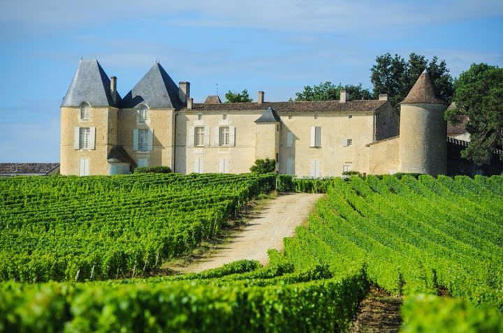Vindistriktet Bordeaux i Frankrike