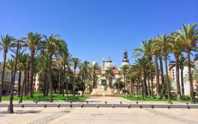 Vindistriktet Murcia i Spania